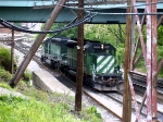 BNSF 7009 Under Rt. 119 Bridge